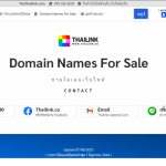 Domain Names For Sale Thethailink com